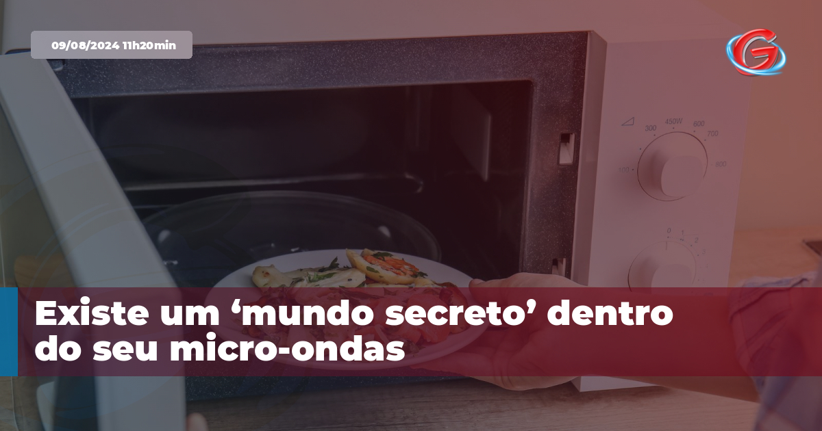 There’s a “secret world” inside your microwave.